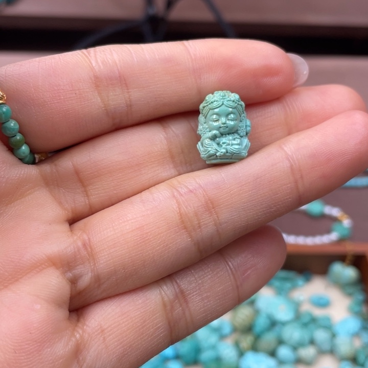 绿松石未镶嵌手链