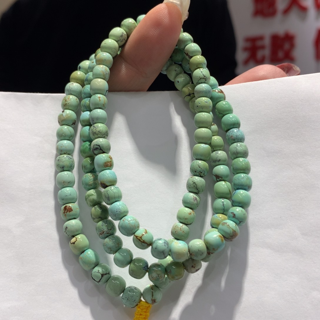 绿松石长链未镶嵌