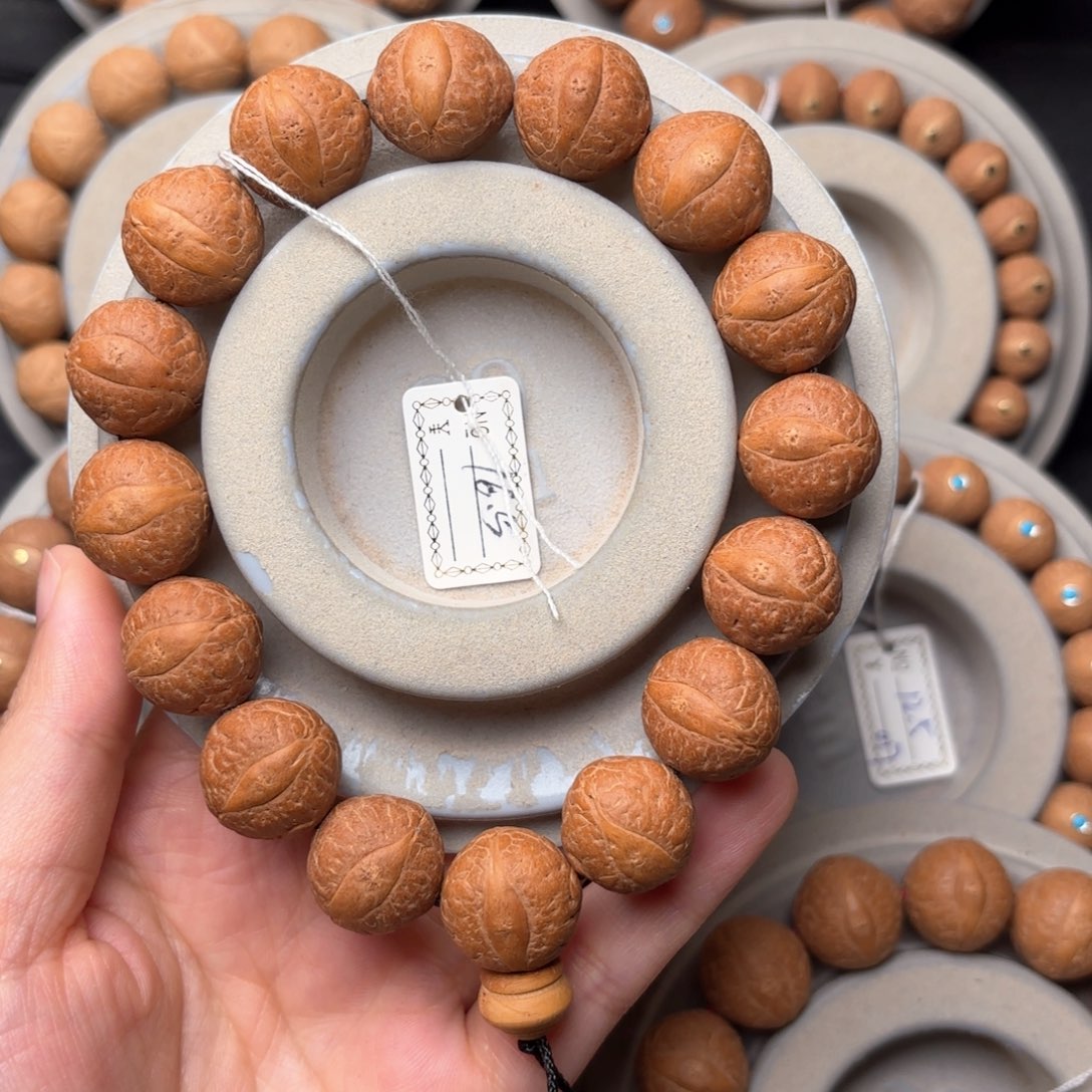 凤眼菩提吊坠福利手串16.5