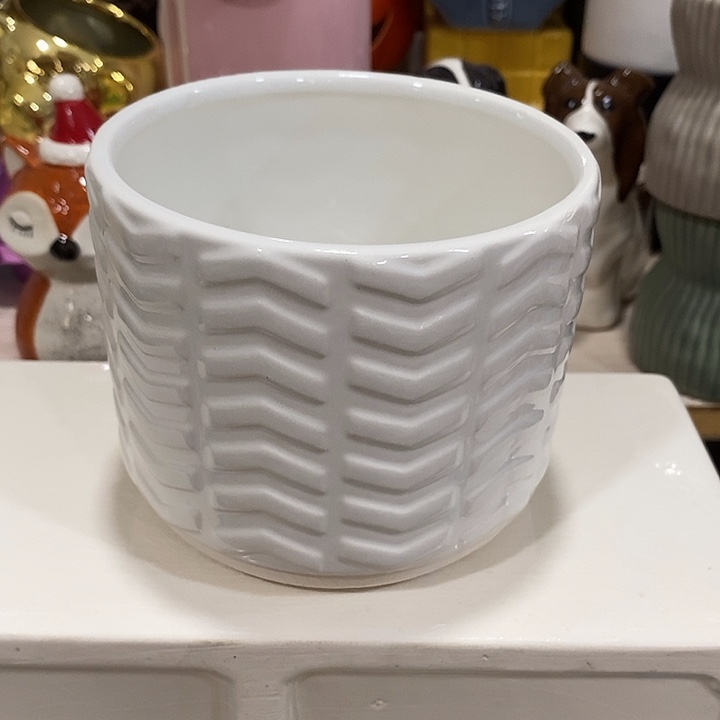 摆件陶陶盆有孔 瑕疵介意勿拍