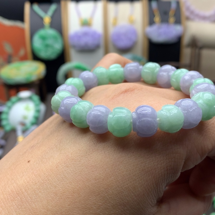 翡翠未镶嵌手链翡翠手链