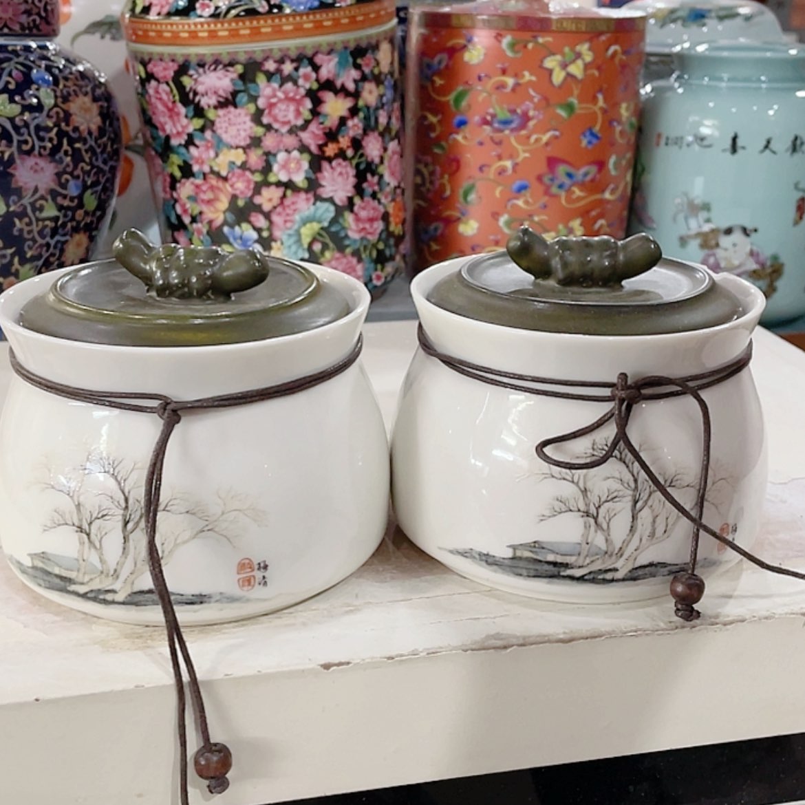 【闪购商品】罐陶瓷茶叶罐密封罐