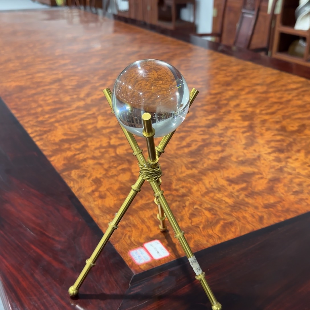 花梨木类端景台华*p0306水晶球