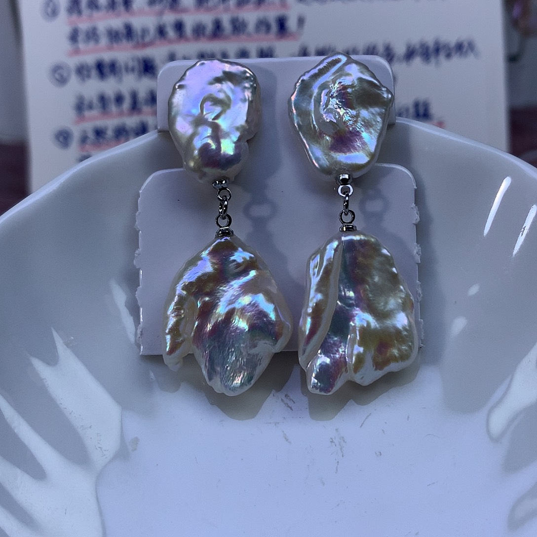 非金属合金特价耳饰4751