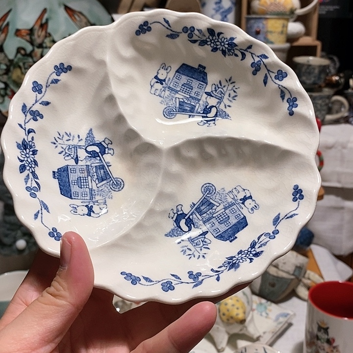 搪瓷分餐盘子_……………