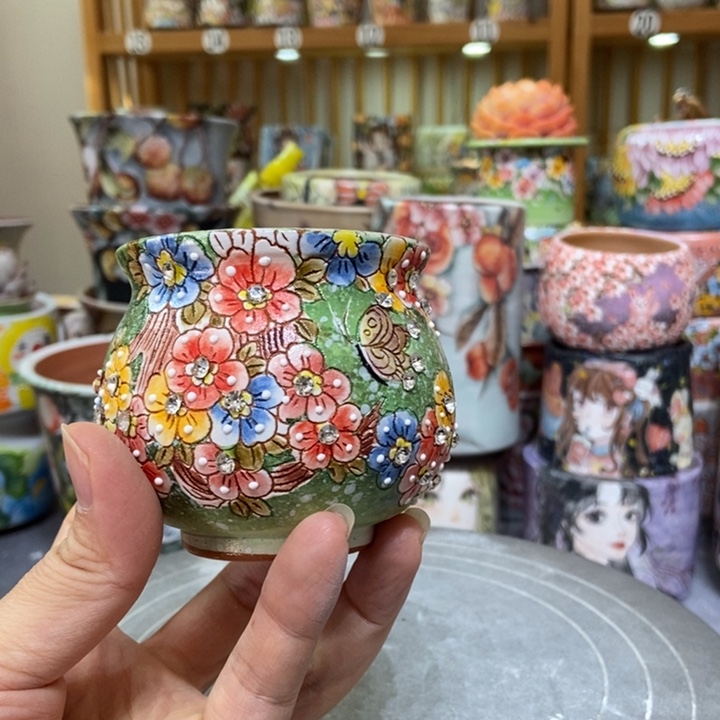 景德镇艺术手绘作品