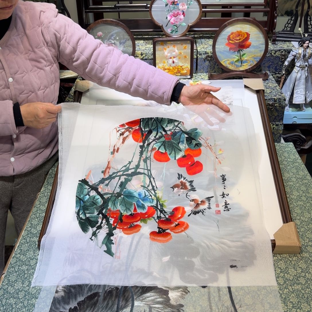 刺绣手工苏绣工艺