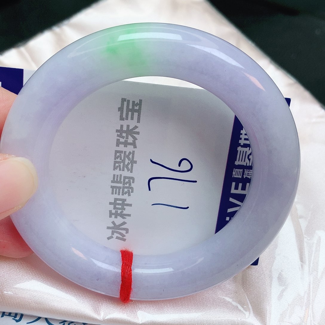 翡翠手镯未镶嵌缅甸天然A货翡翠手镯