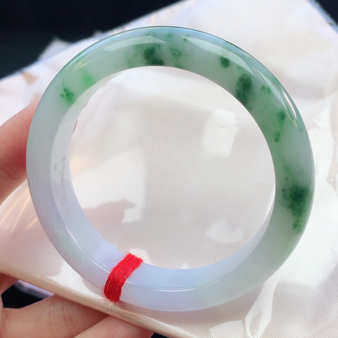 翡翠手镯未镶嵌55圈口882032