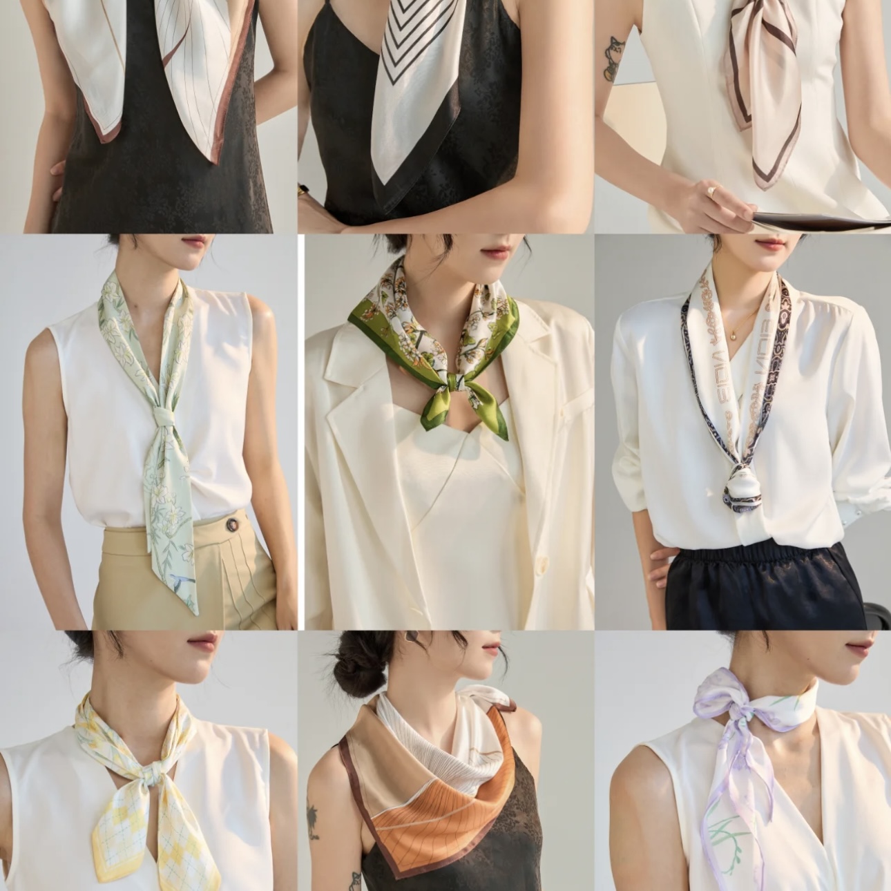 【随机丝巾福利】新款丝巾款式随机