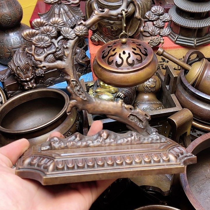 精美铜器摆件下单