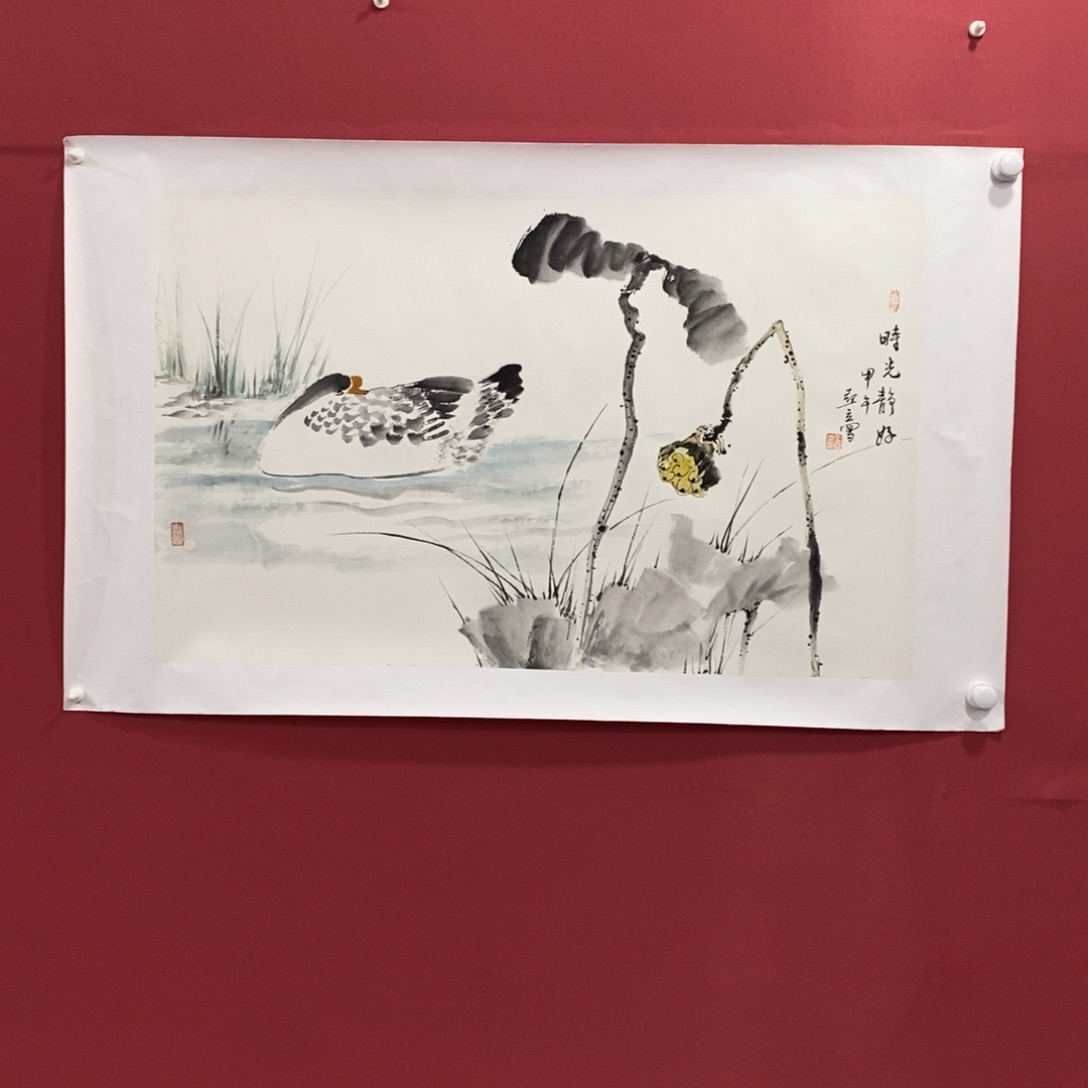 国画王亚立96*60 。真人真品