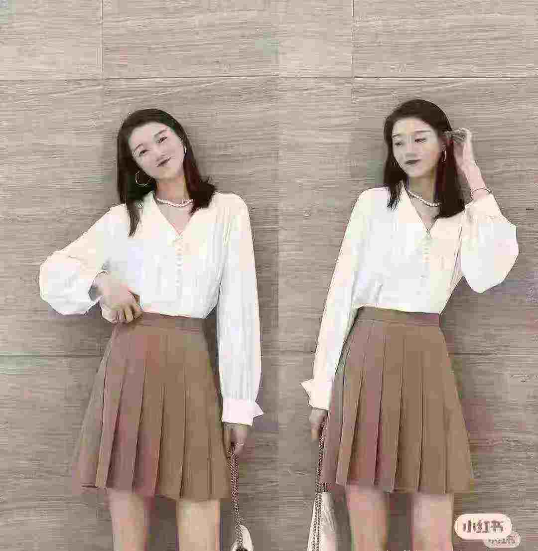 不支持退换/多色百褶裙法式气质高腰A字裙5200371