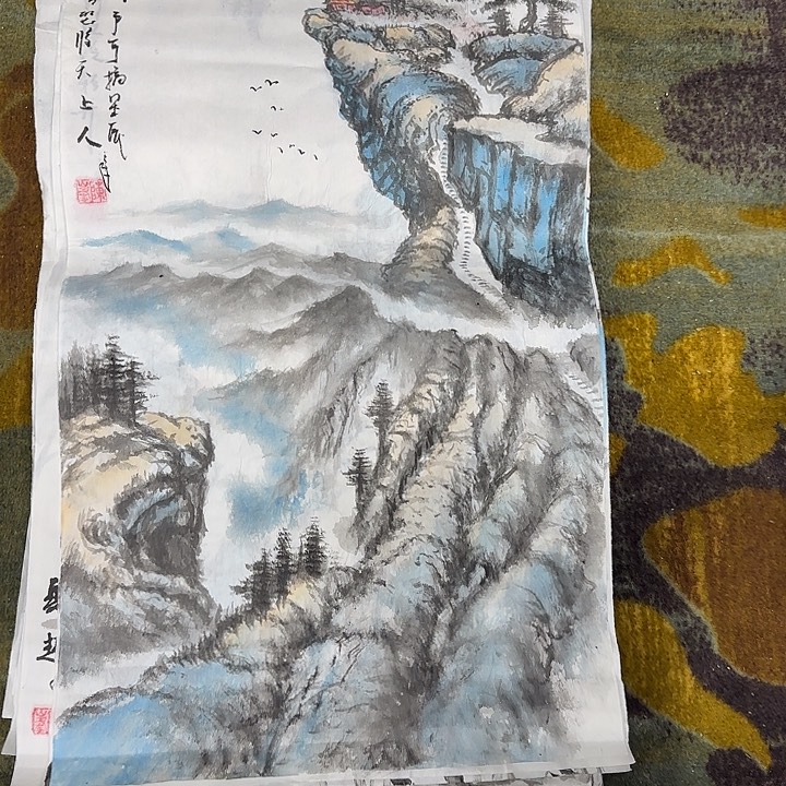 国画卡纸的制作过程，