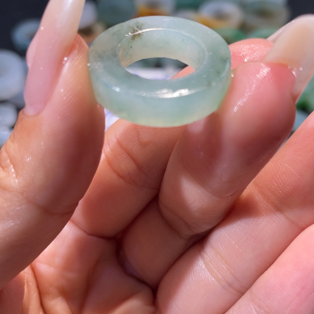 定制翡翠未镶嵌天然翡翠7-13圈