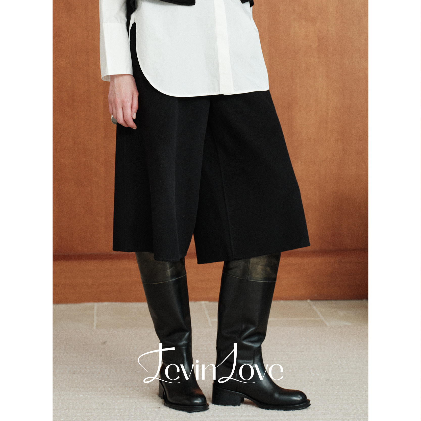 LEVIN LOVE 设计师款五分裤L025AW30506