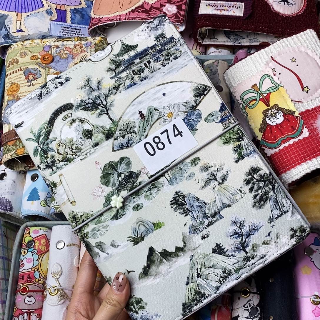 织绣A5活页不带纸874