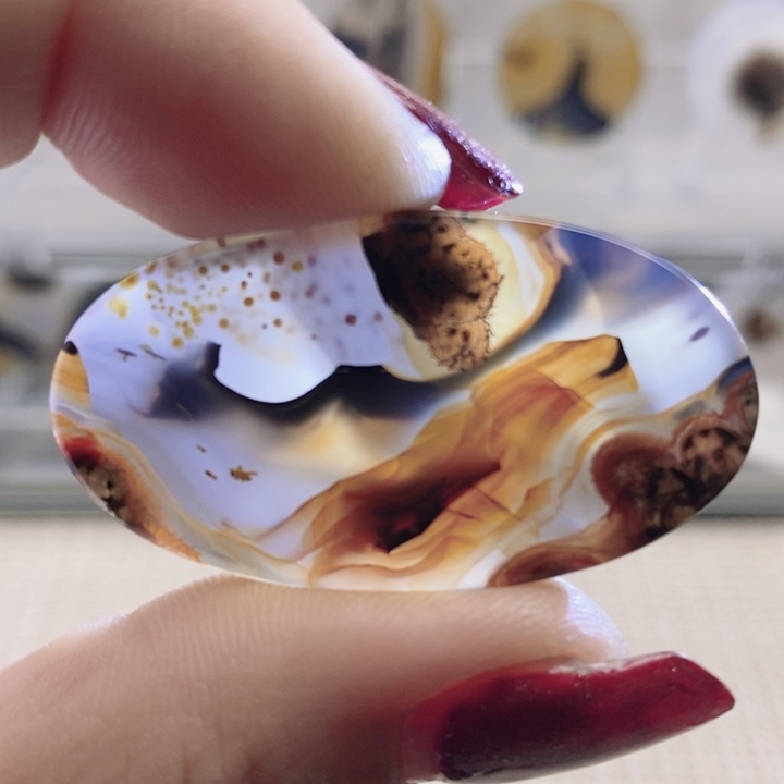 玛瑙/玉髓未镶嵌颈饰