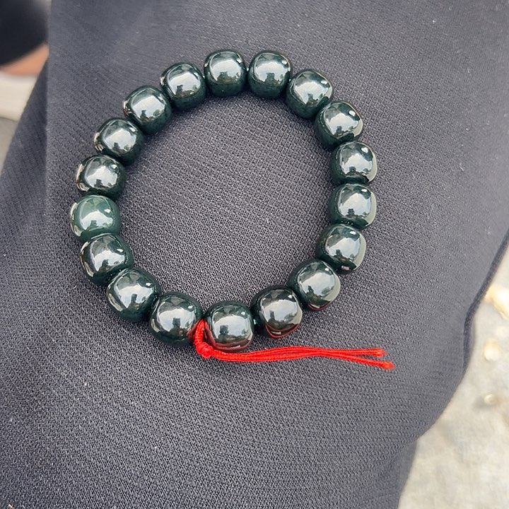 未镶嵌手串和田玉卡12