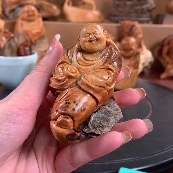 柏木（崖柏）根雕摆件