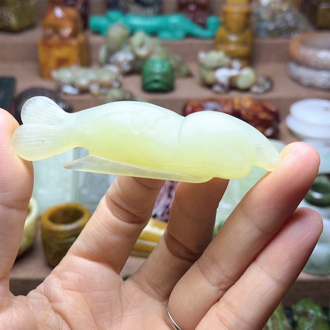 白玉菩提吊坠92。。
