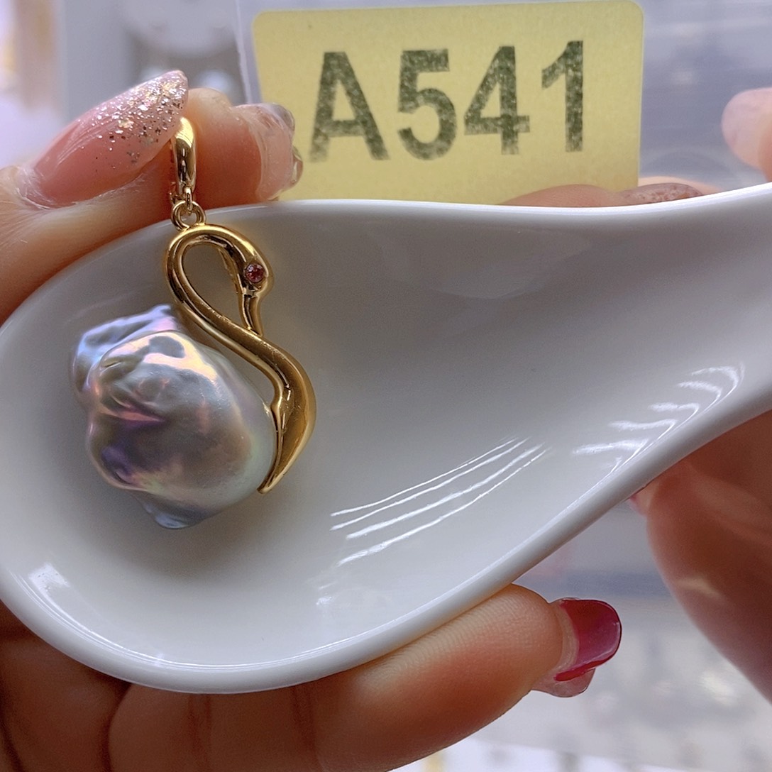 淡水珍珠颈饰银S925镶嵌