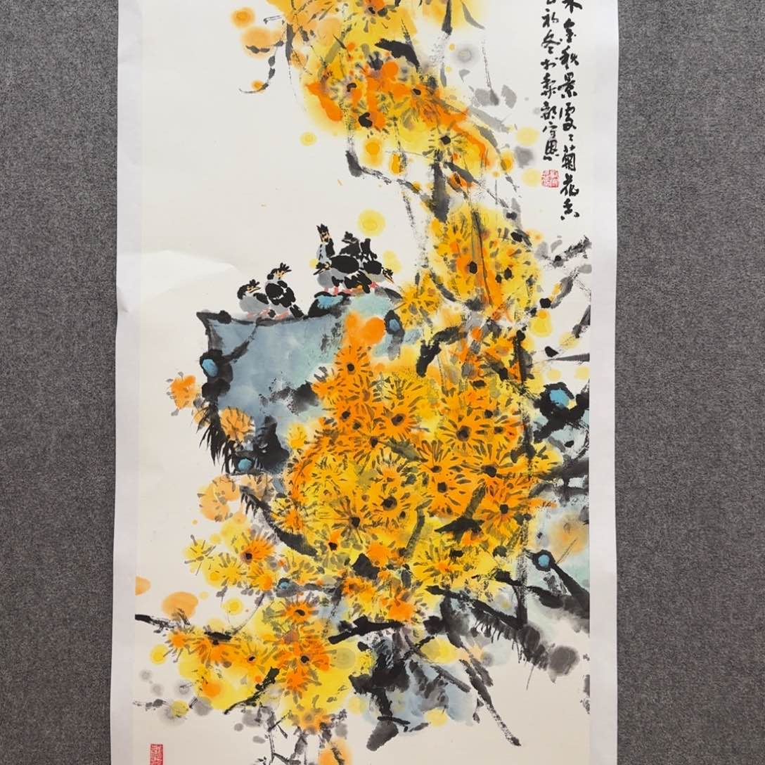 国画zz郭守恩老师手绘作品
