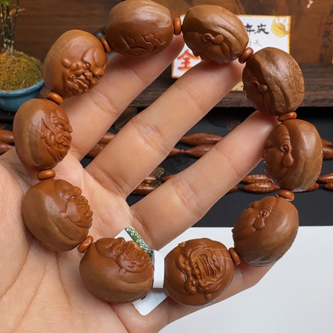 橄榄核手串/手链恶僧佛爷