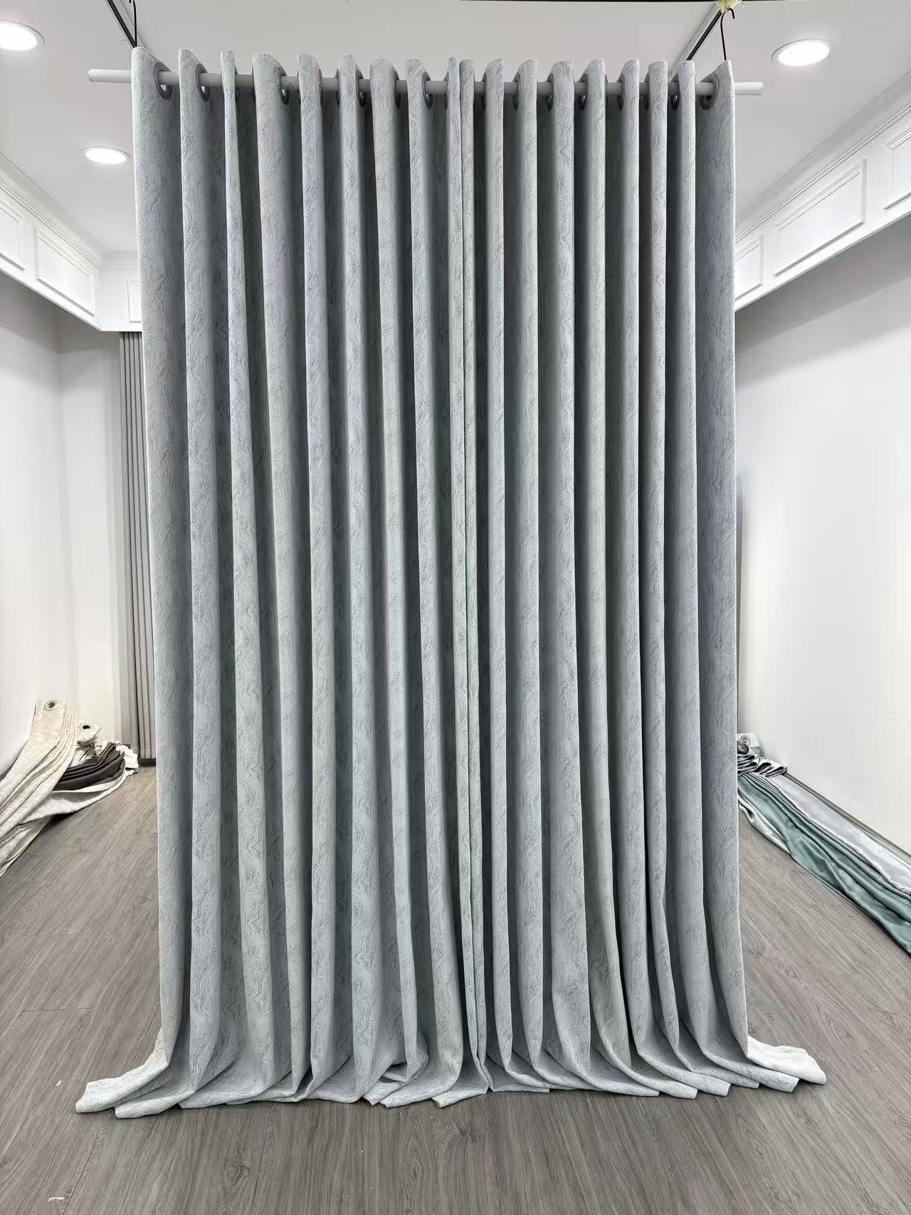 高端加厚雪尼尔提花：流金岁月（成品窗帘）