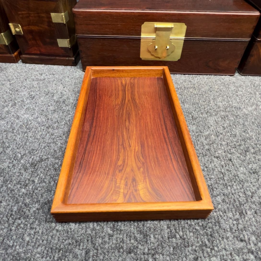 木奥氏黄檀茶盘32×18×3