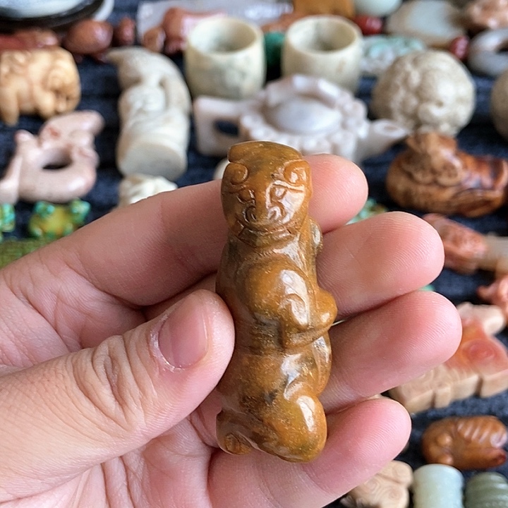 和田玉未镶嵌颈饰121