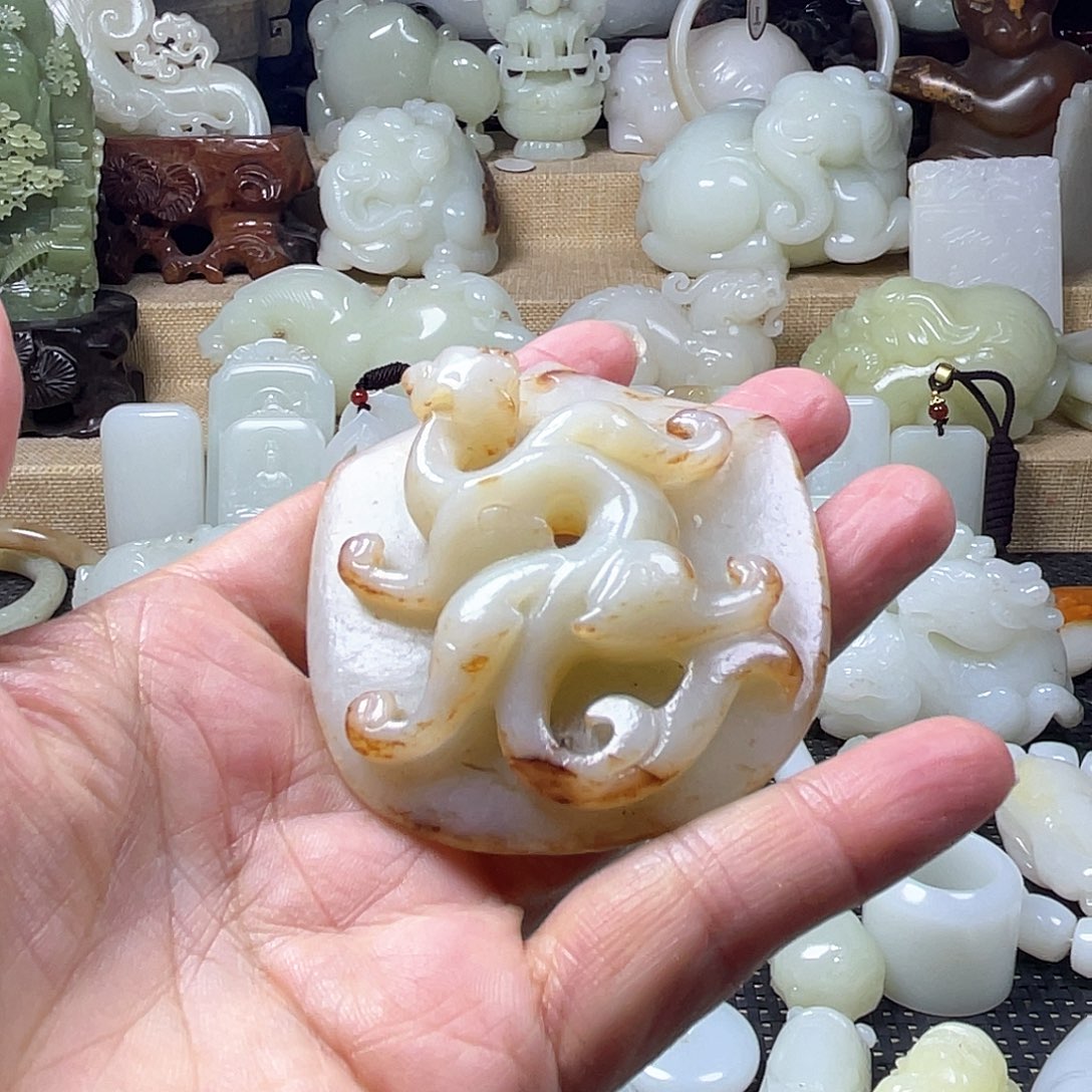 和田玉挂件未镶嵌