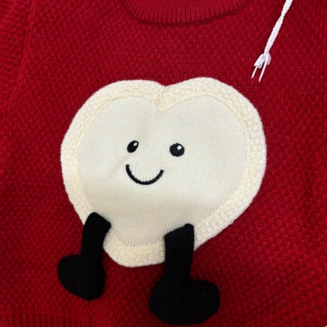 女童秋冬甜美套头毛衣女宝宝韩版可爱打底针织衫小童保暖毛线衣