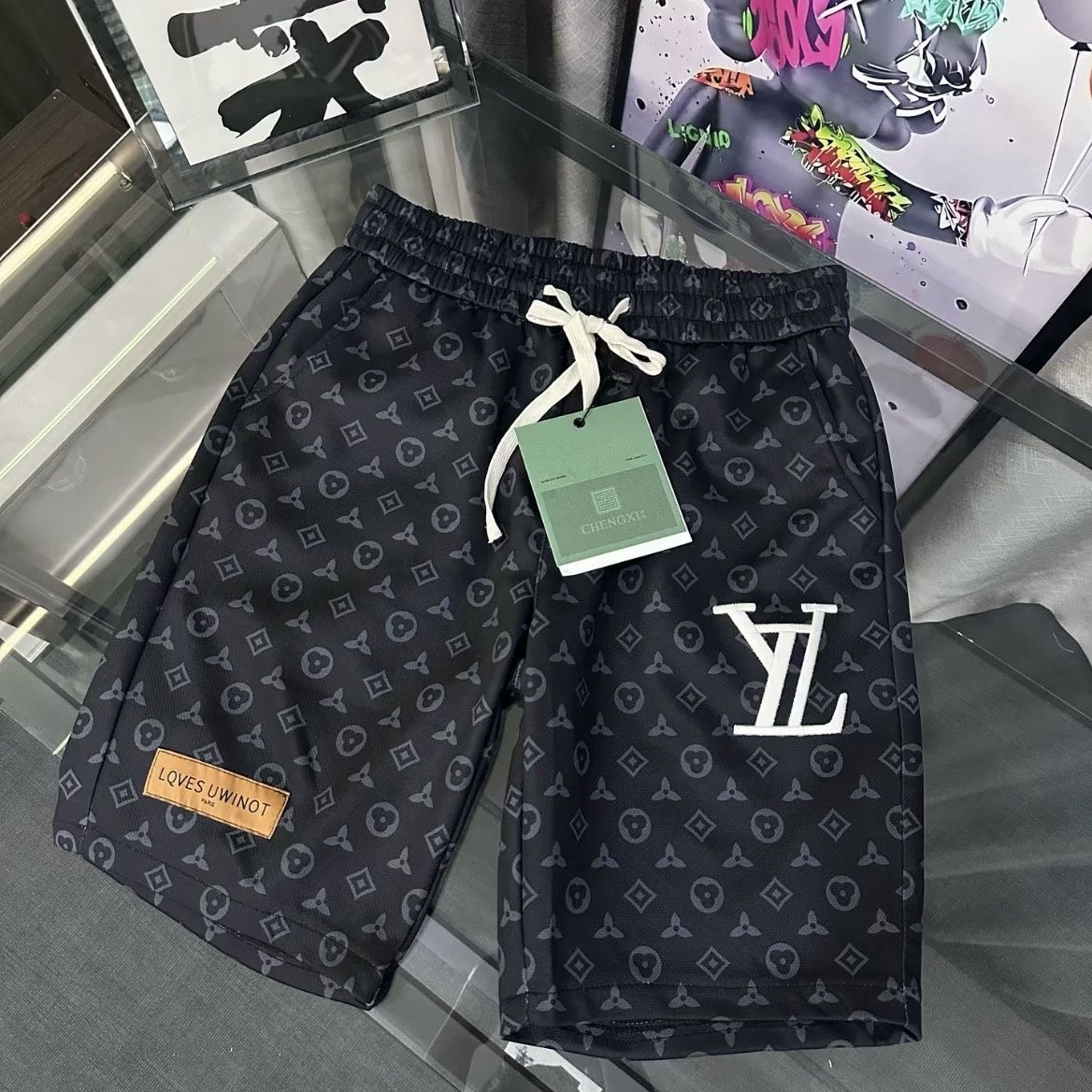 BW-男士轻奢短裤经典夏季休闲运动时尚男士 vip89