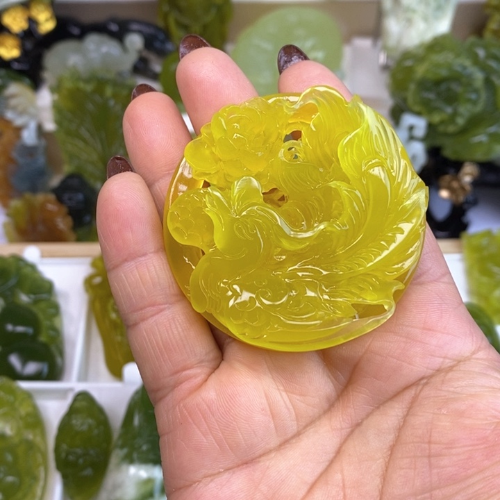 蛇纹石玉颈饰未镶嵌澍*