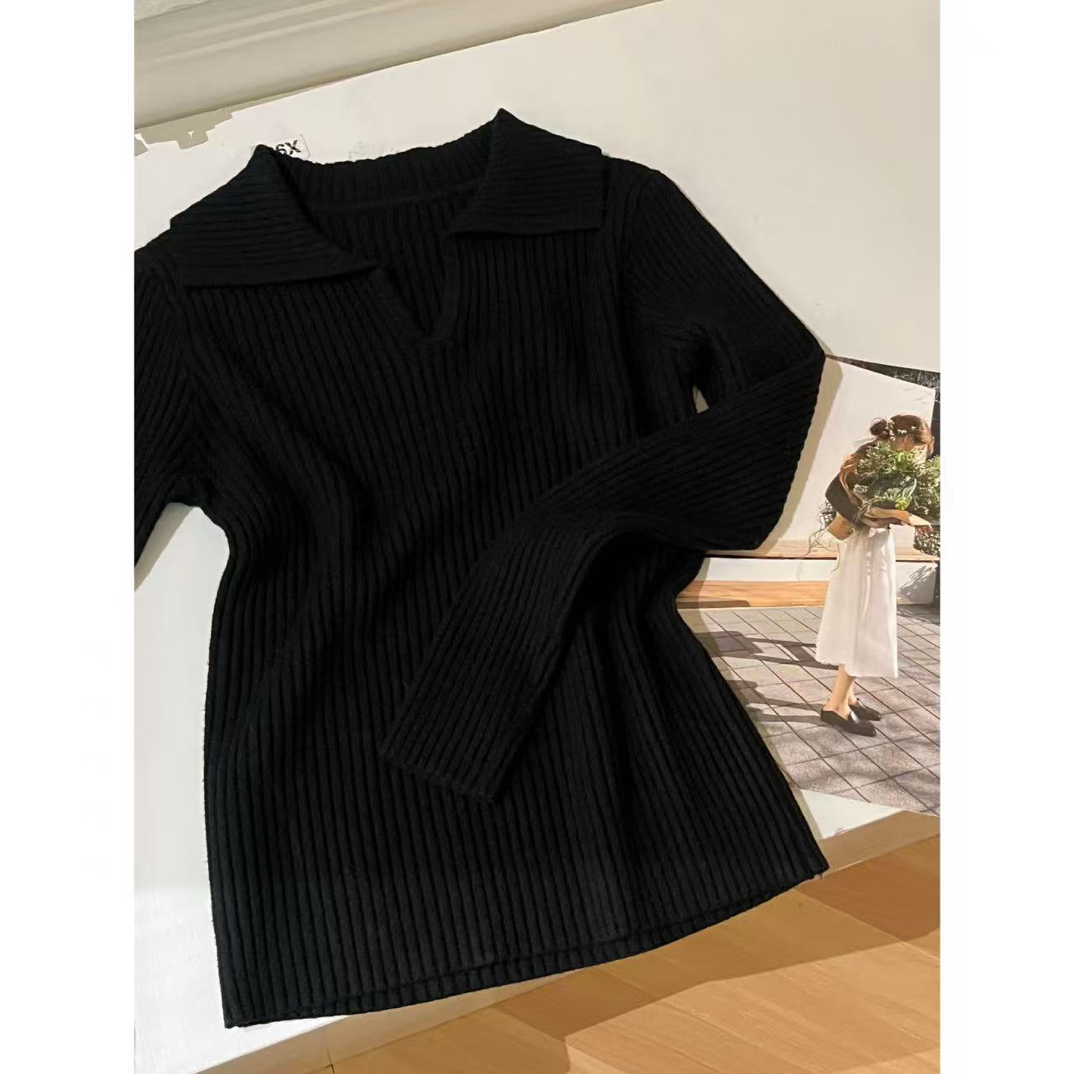 9800女装韩版时尚百搭针织上衣