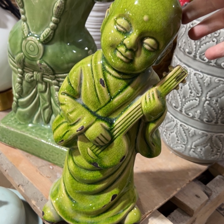 摆件高34宽14公分微瑕捡漏