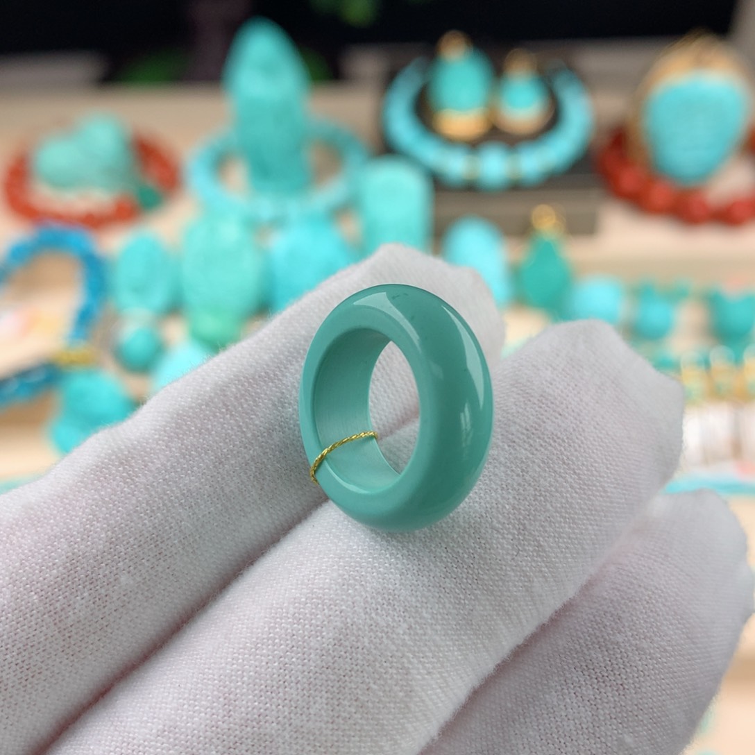 绿松石配珠卡18.8未镶嵌