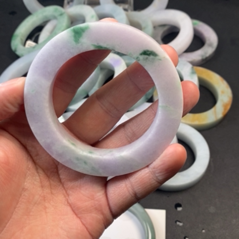 【闪购商品】定制翡翠翡翠未镶嵌渣*辉