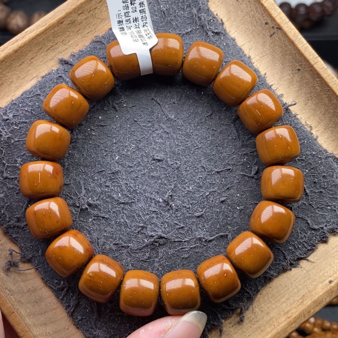 手串紫金鼠13mm近实心天花板短轴老型