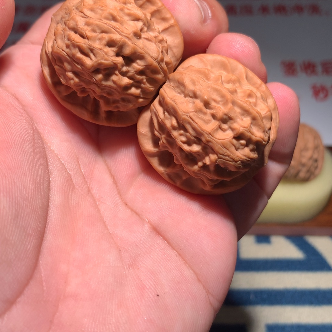文玩核桃吊坠石门元宝35