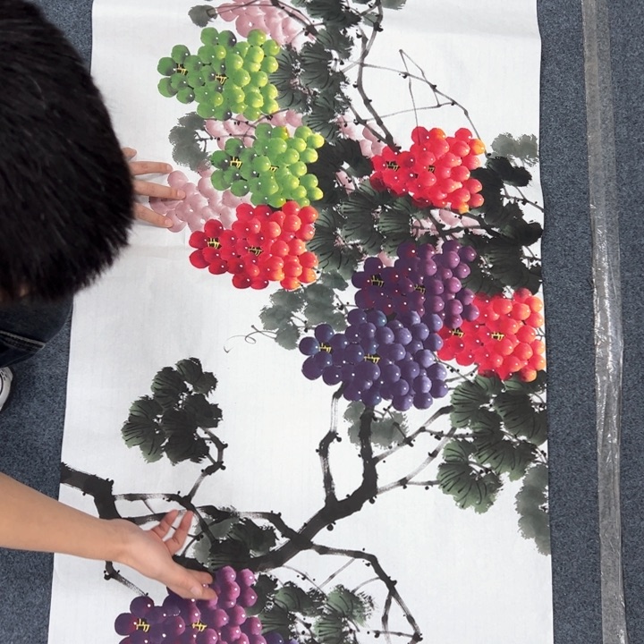 国画纯手绘作品欣赏图