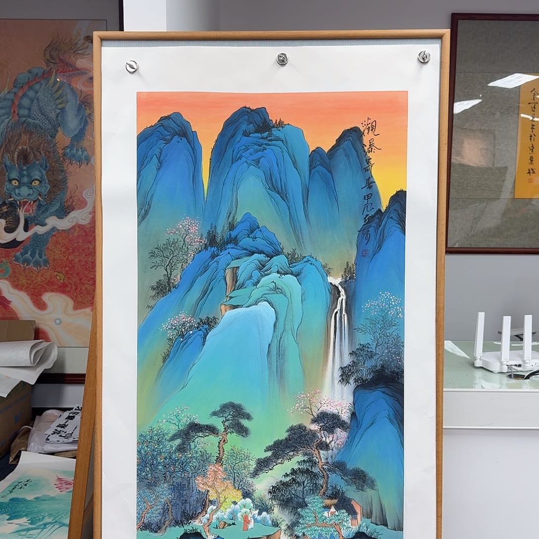 国画多次参加国内外重大