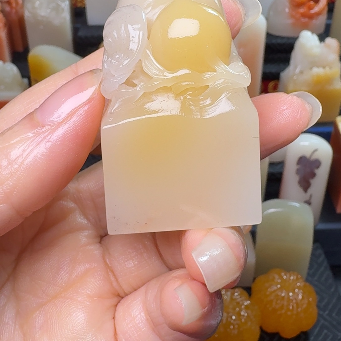 夏***）老挝石漂亮的好看的