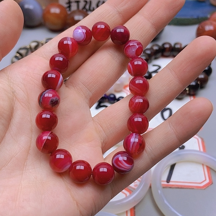 【闪购商品】玛瑙/玉髓未镶嵌珠宝半成品茶**子