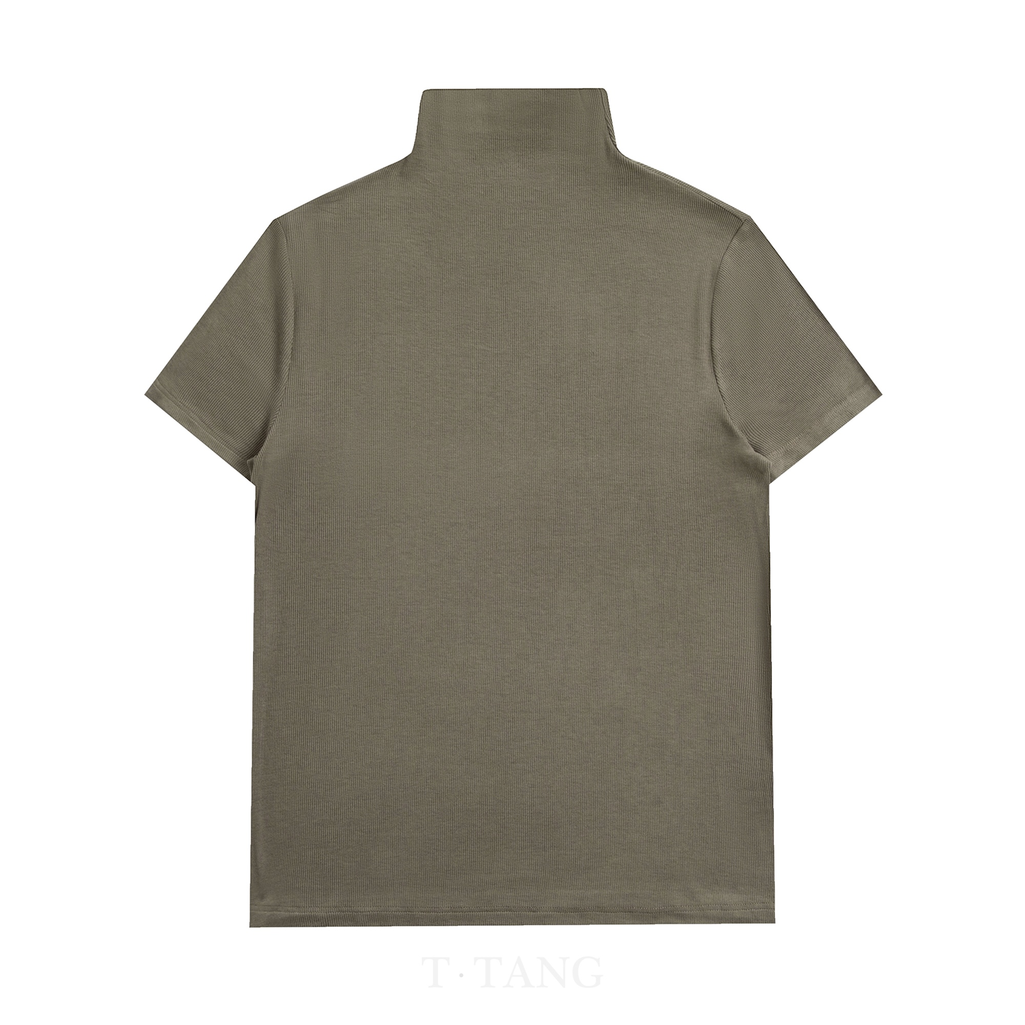 FL秋季通勤亲肤修身型简约时尚纯色经典百搭半高领T恤打底【970】