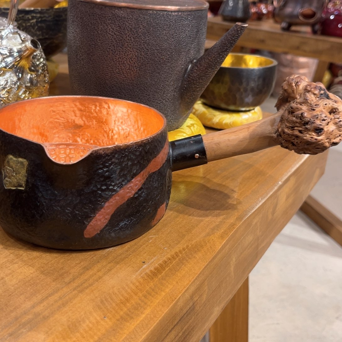 2.5煮茶罐手工锻打工艺