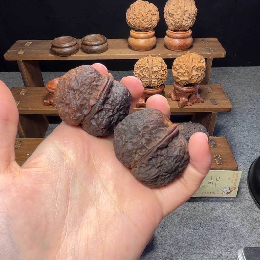 文玩核桃吊坠z秦权43mm