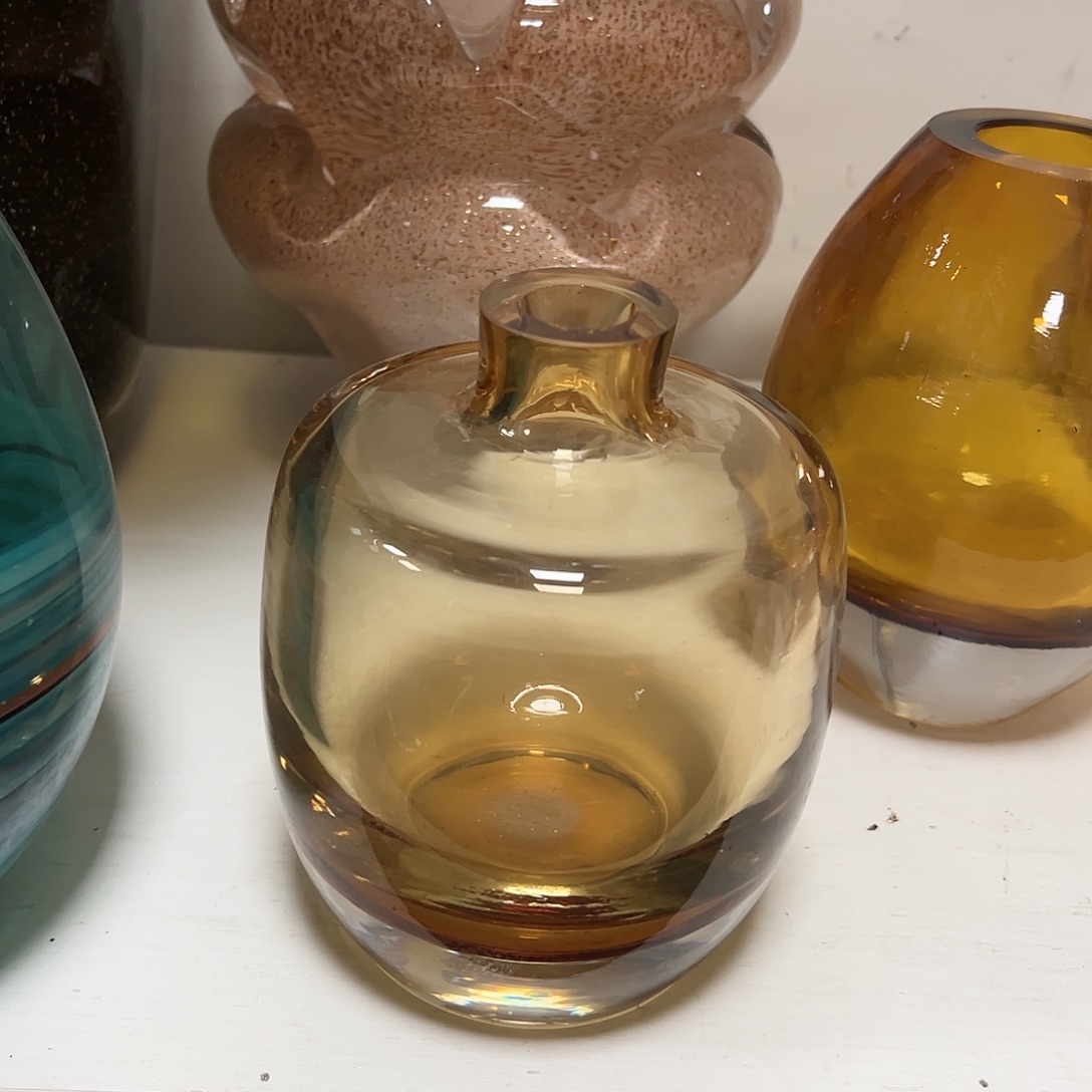 琉璃高17轻奢琉璃花器微瑕福利