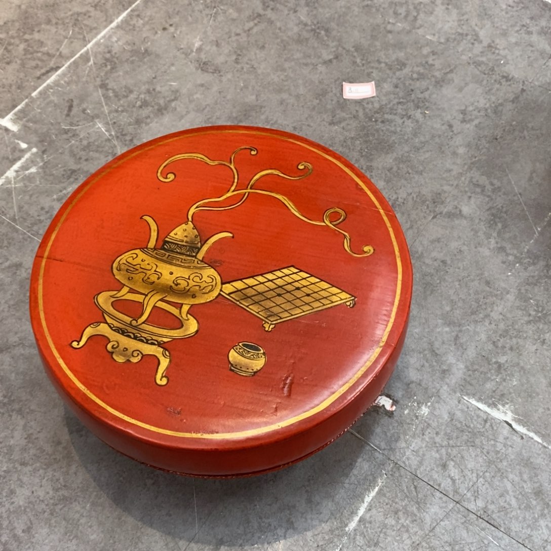 正***德木（红木类）摆件老家具木桶